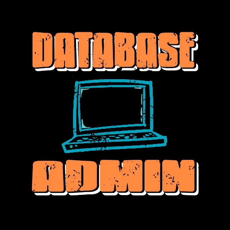 DATABASE Admin Retro Vintage Cool Designs T-Shirt
