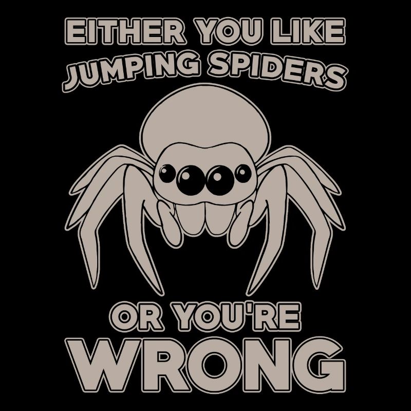 Jumping Spider Saying