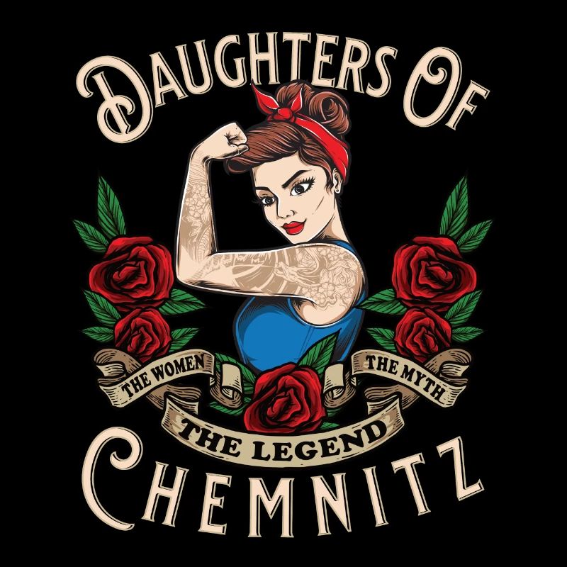 Chemnitz Frau Geschenk filles de Chemnitz