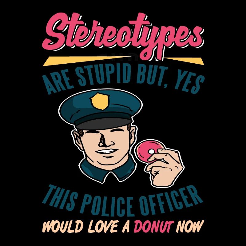 Ce policier aimerait un beignet maintenant présent