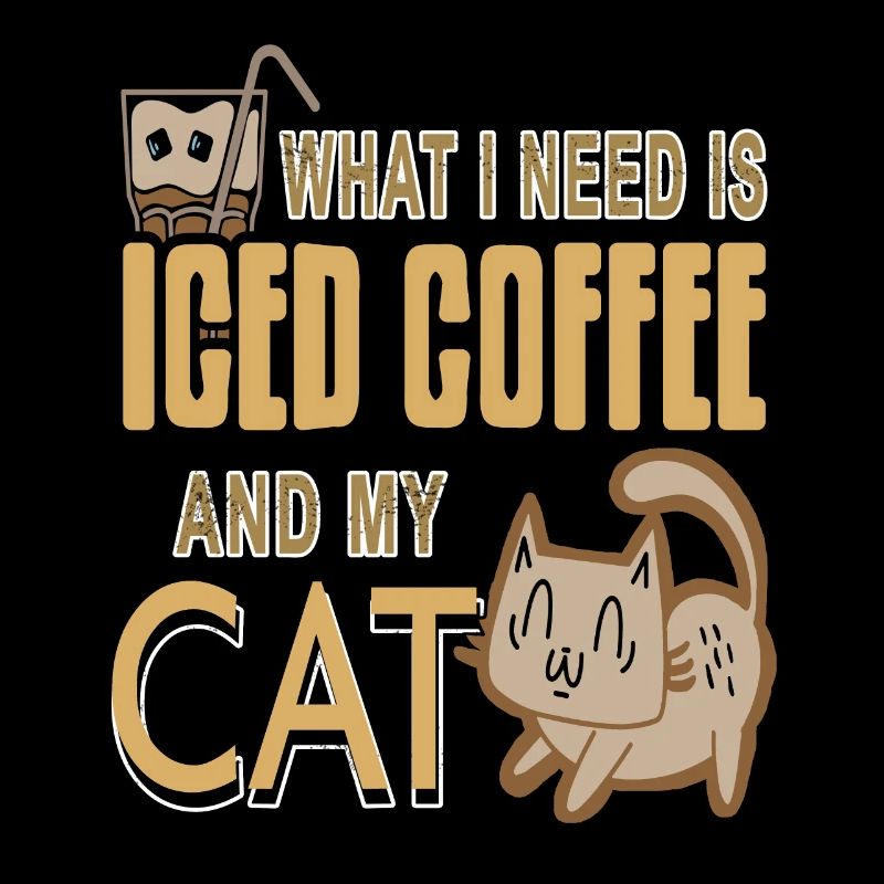 Ce dont j’ai besoin, c’est de café glacé et de mon chat