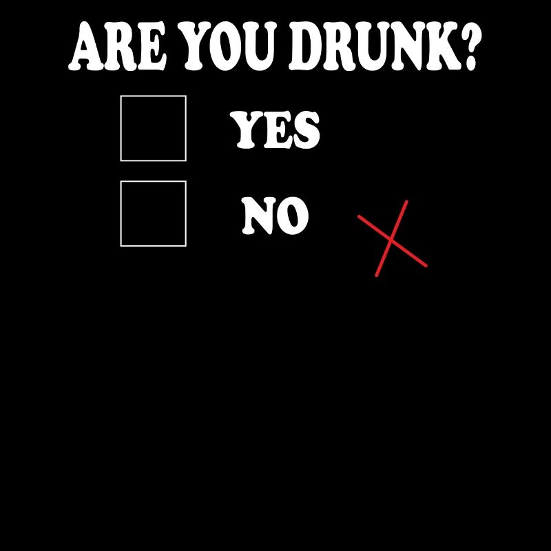 Êtes-vous ivre? Oui Non Devis Party Alcool