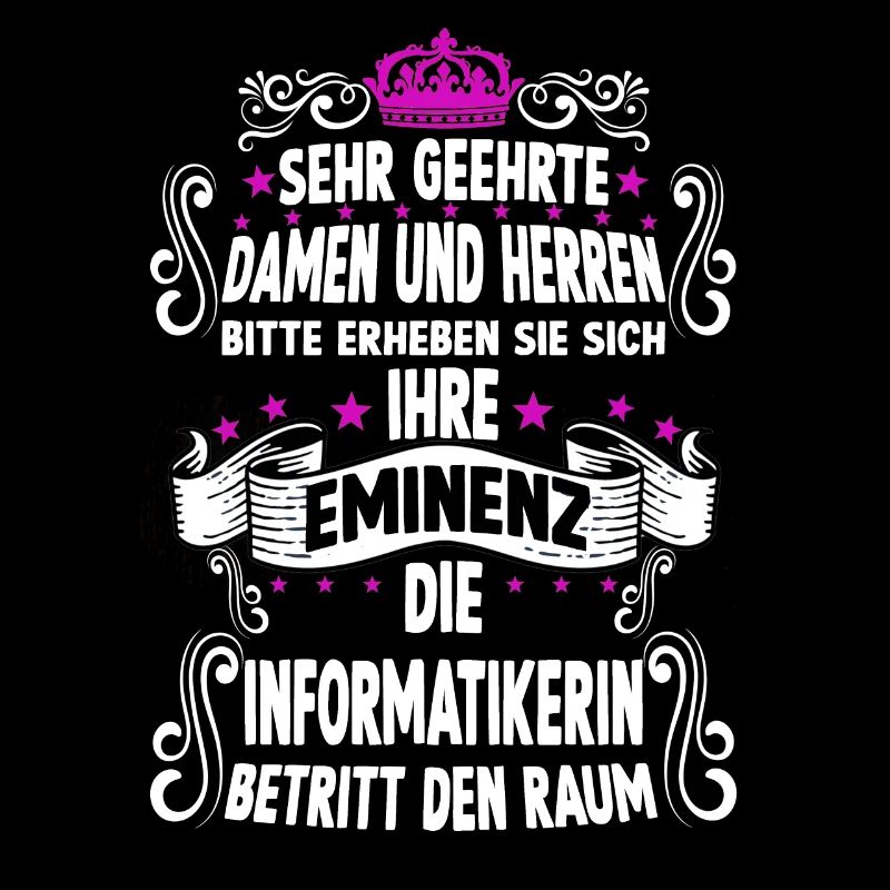 Programmiererin T Witzig Spruch Informatikerin