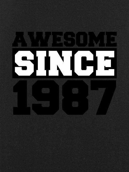 Awesome since 1987