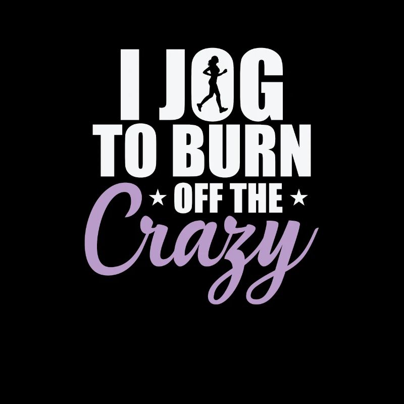 Je fais du jogging pour brûler le Crazy Jogging Running