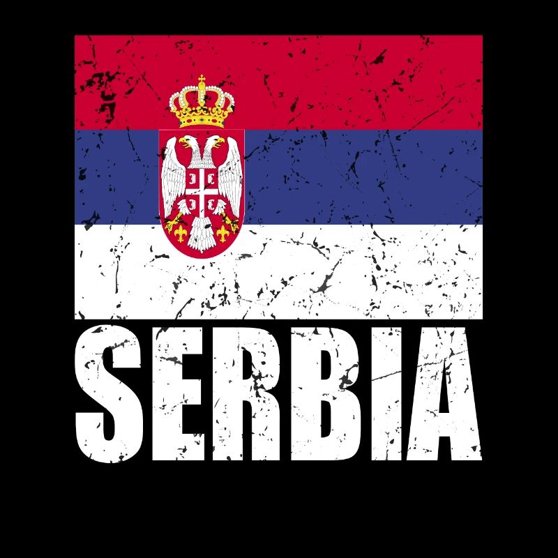 Drapeau de la Serbie