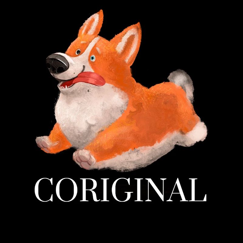 Original Fluffy Kawaii Dog Cute