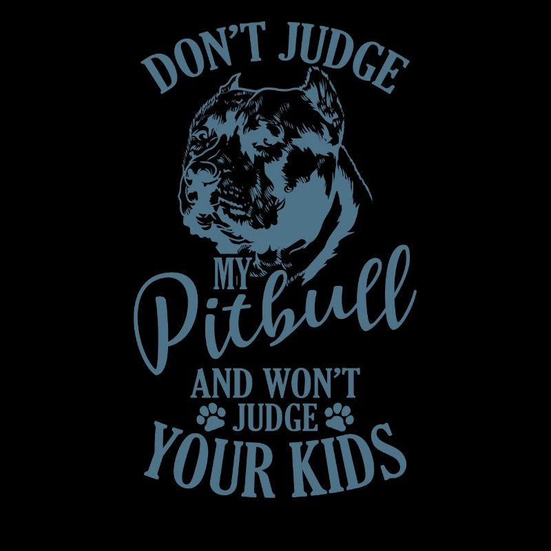 Ne pas juger mon chien pitbull