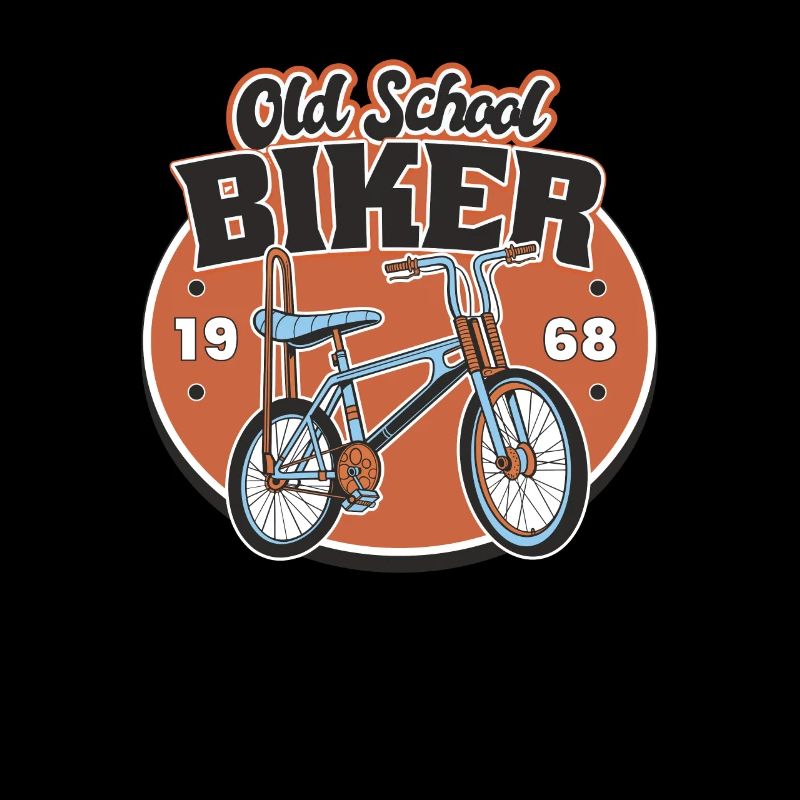 Old School Biker 1968. 55e anniversaire