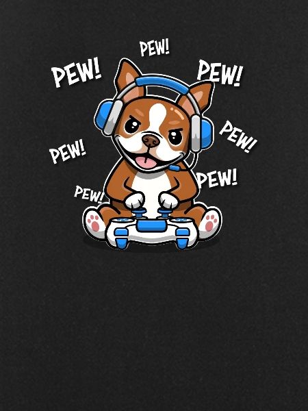 Red Boston Terrier