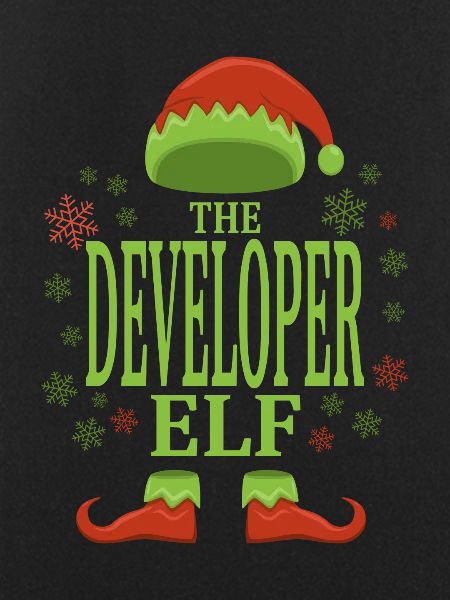 Software Developer Christmas Elf