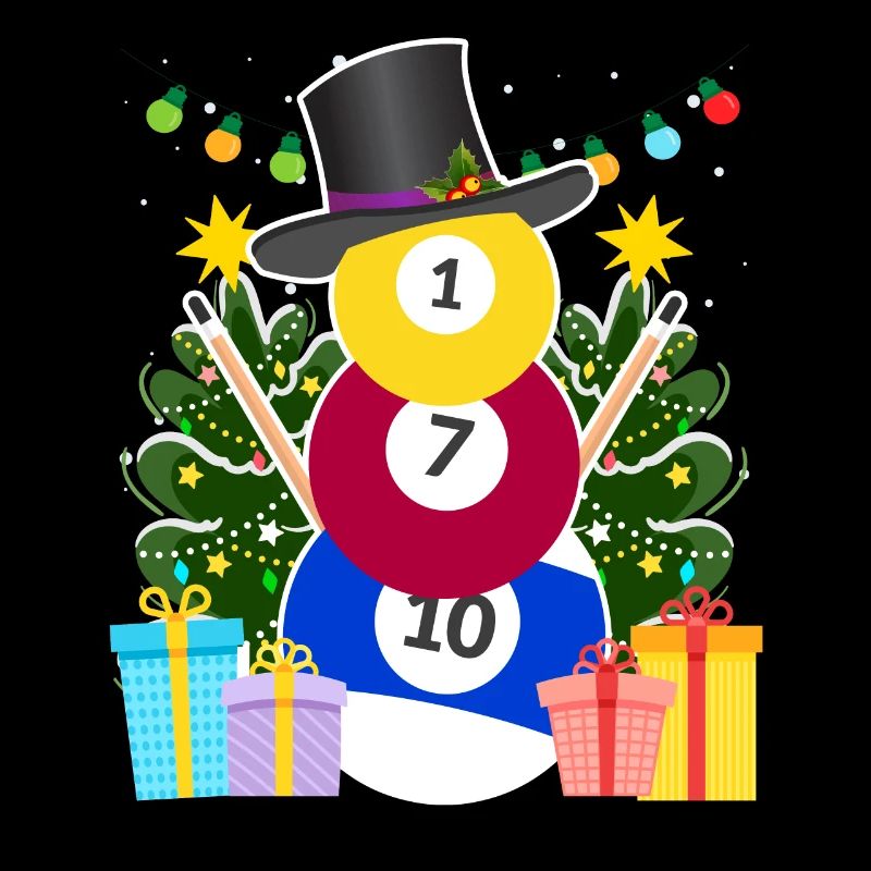 Billiard Balls Billiard Snowman Billiards Billiards