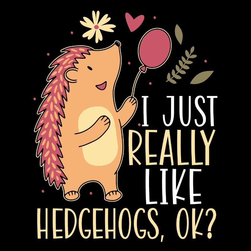 I Just Really Like Hedgehogs Ok Hedgie Animal