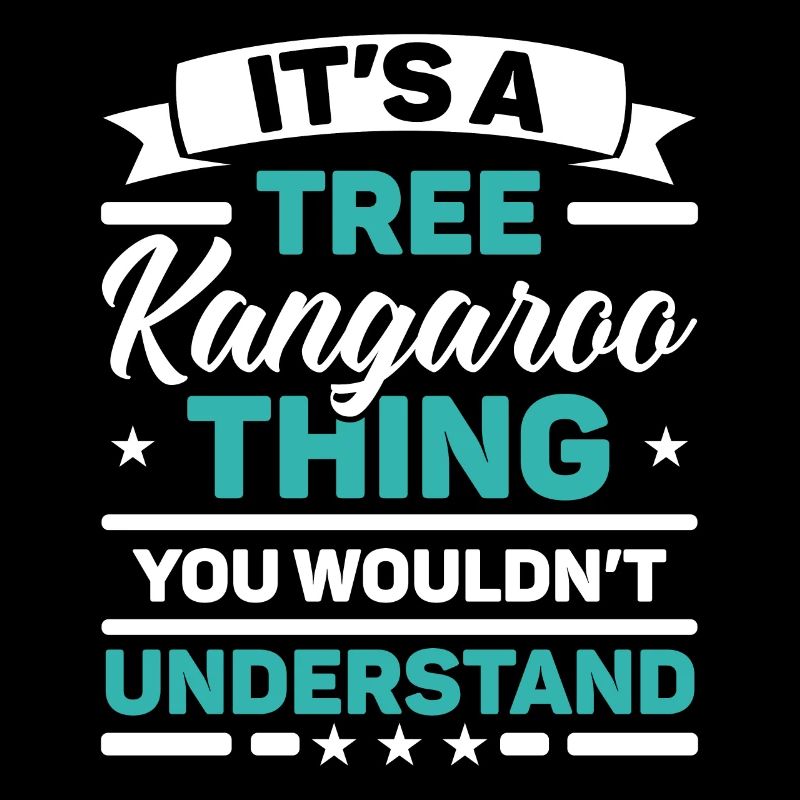 C’est un kangourou d’arbre que vous ne comprendriez pas