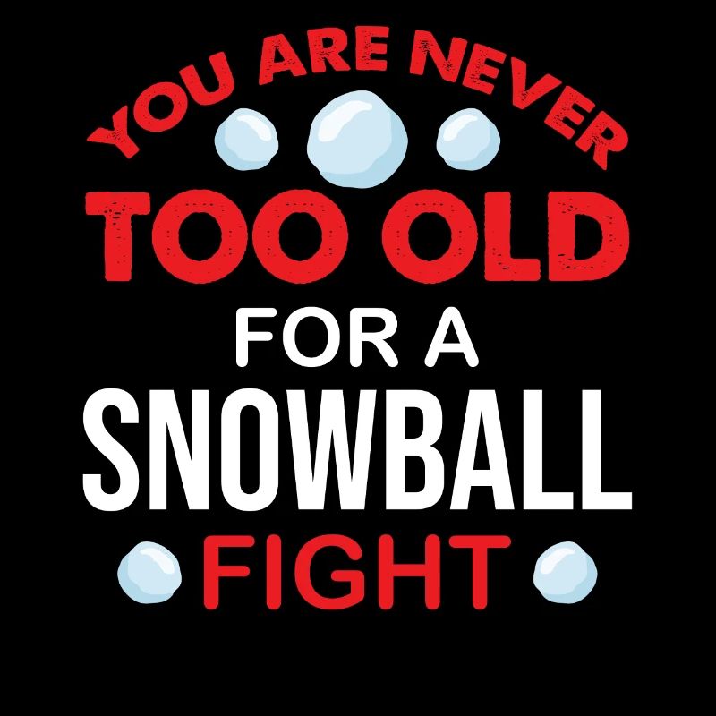 Bataille de boules de neige - Je ne peux pas avoir de bataille de boules de neige
