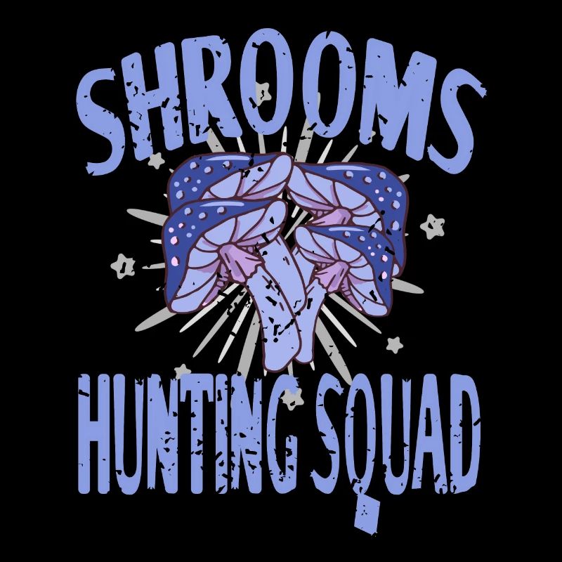 Escouade de chasse aux champignons rétro