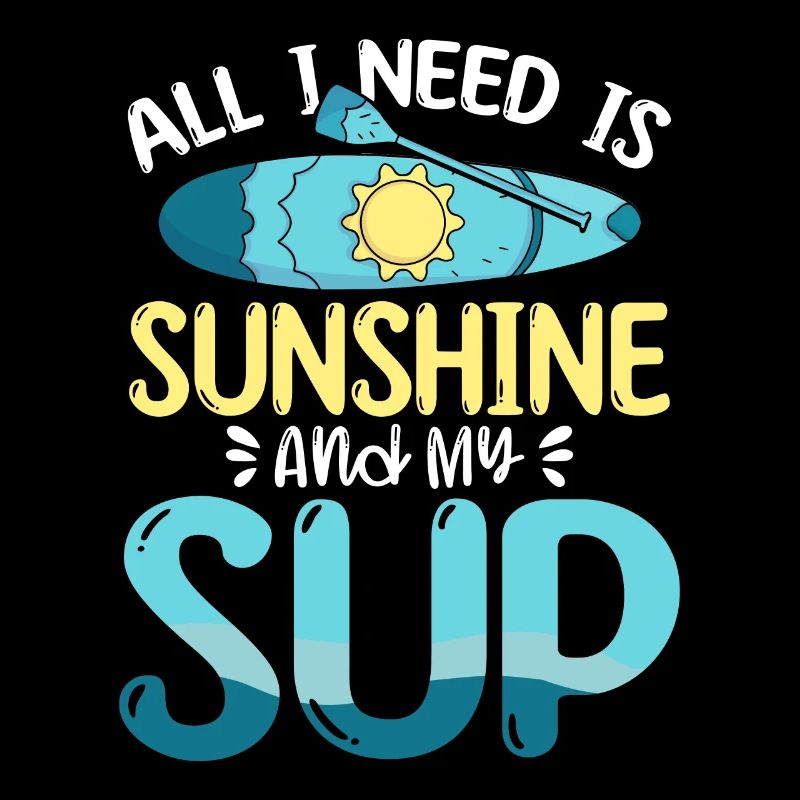 Tout ce dont j’ai besoin, c’est de soleil et de mon SUP Stand-up Paddle