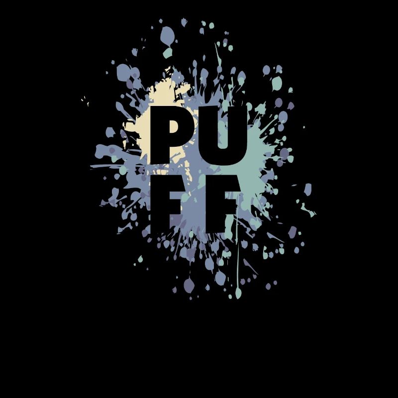 Geiler Puff Farbspritzer