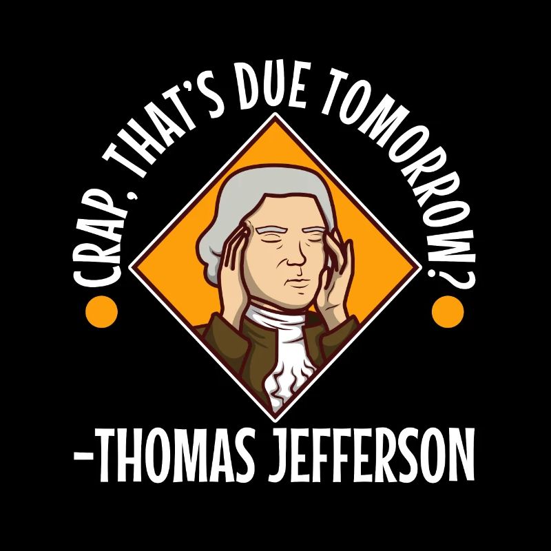 Merde qui est due demain thomas jefferson