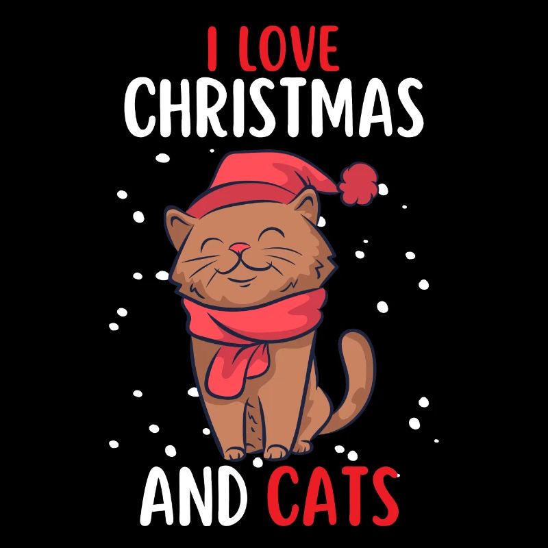 J’aime Noël et Chats Chat Noël