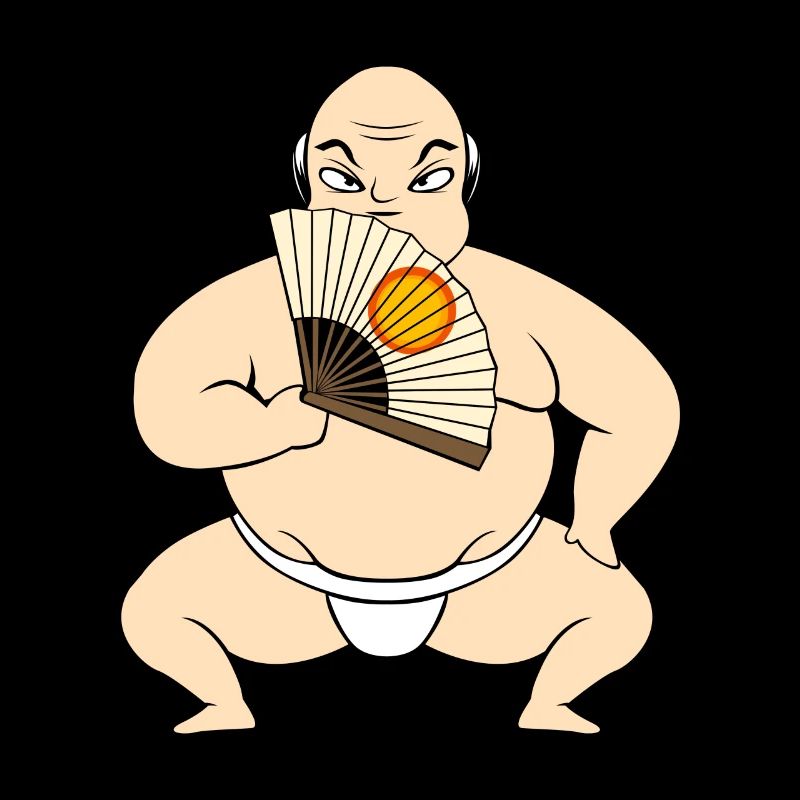 Samurai Funny Fun Naked
