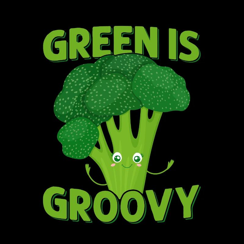 Green Is Groovy Broccoli Vegetable