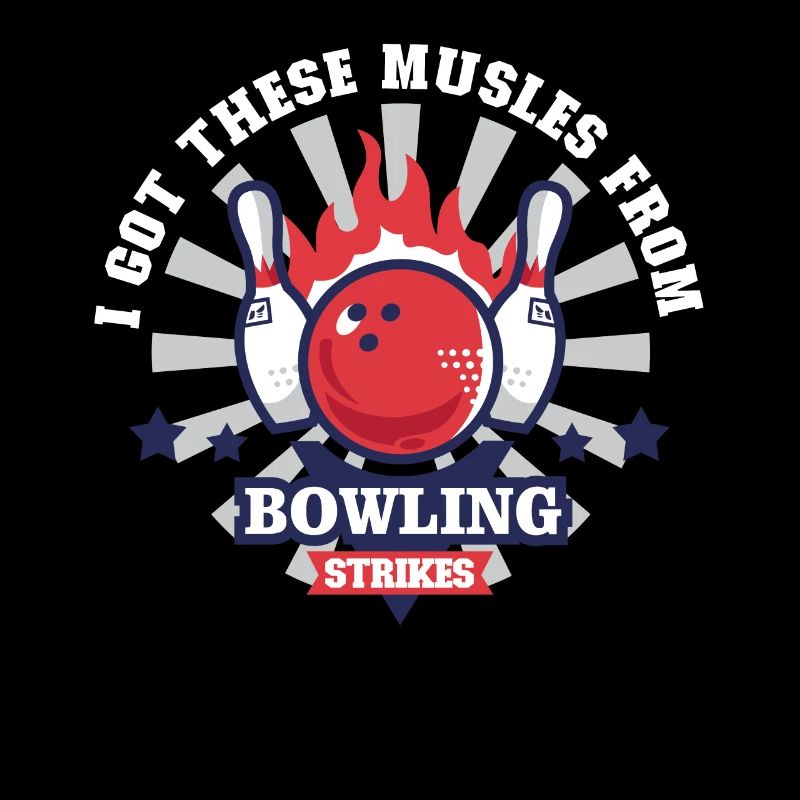 Lustige Bowling Team Bowler Strike Geschenkidee