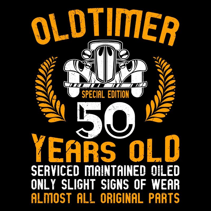 Oldtimer 50 ans 50e anniversaire hommes hommes