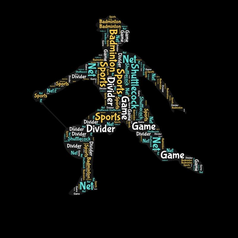 Joueurs de badminton