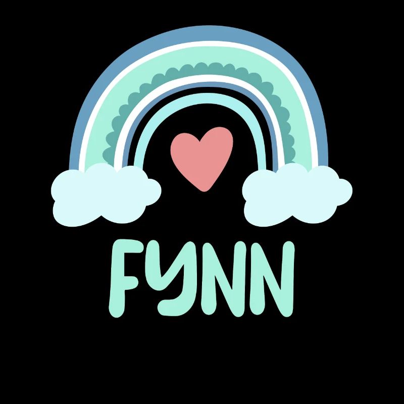 Fynn Name Rainbow Baby