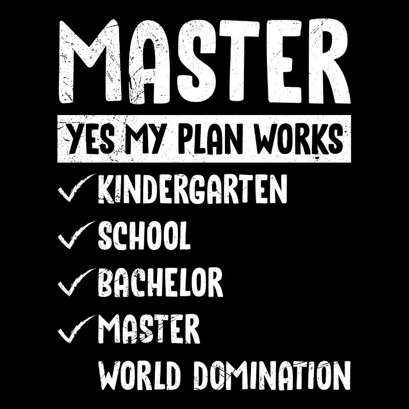 Mon plan va à la maîtrise de domination mondiale