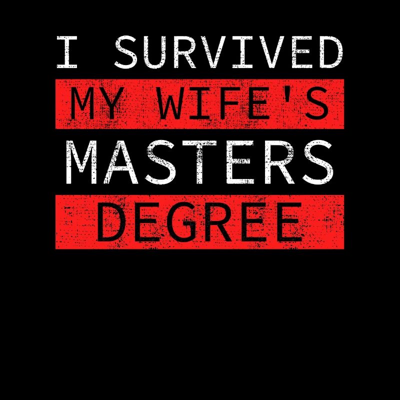 Fertig meine Frau hat einen Master Abschluss