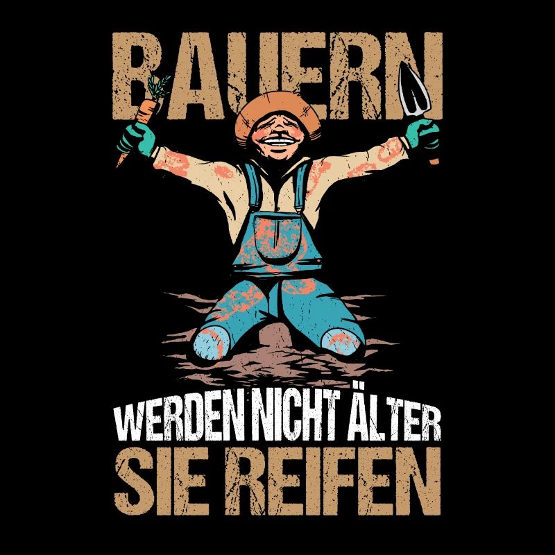 Bauern werden nicht älter sie Reifen