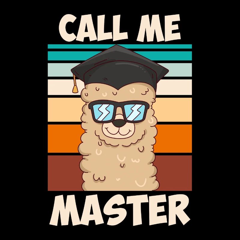 Nenn mich Master Lama Fan Master Abschluss