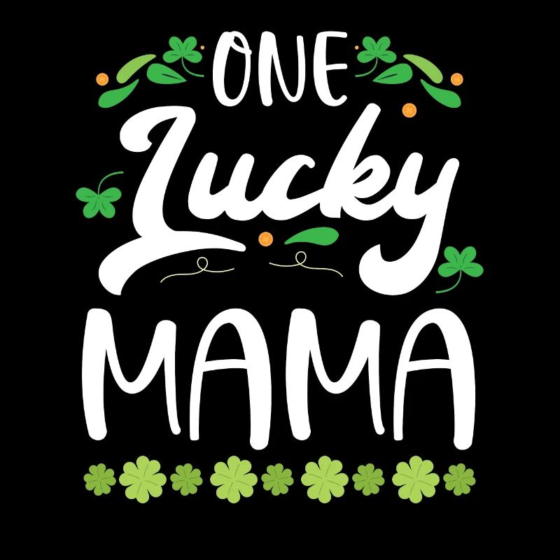 Une maman chanceuse maman irlandaise mère Saint-Patrick