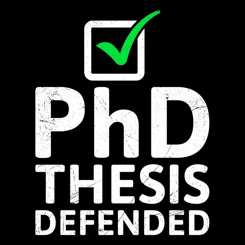 Dissertation verteidigt Doktor Ph.D Doktortitel
