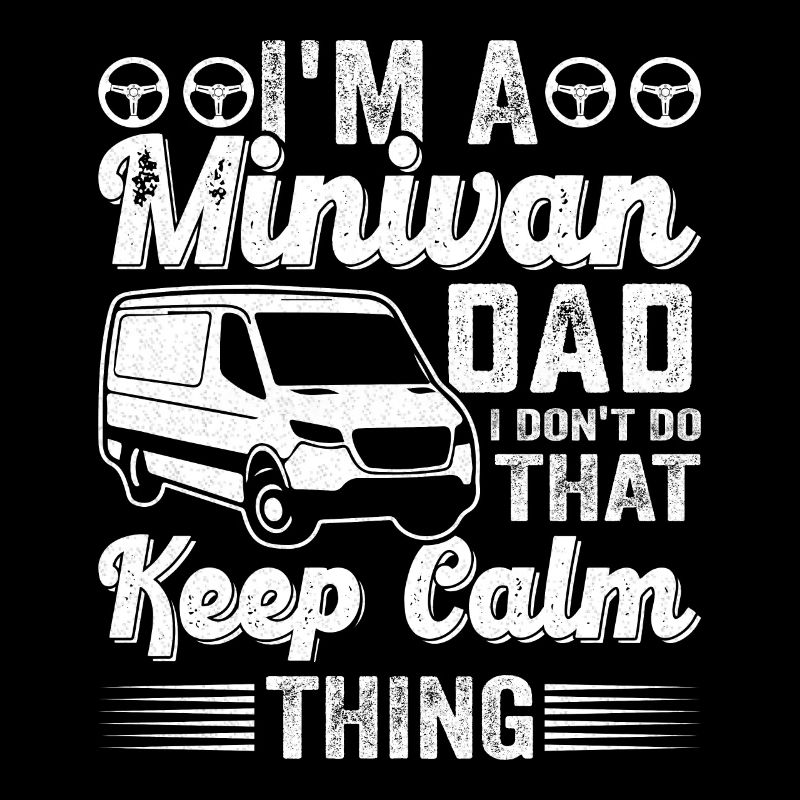 Papas Minivan Papa Mode de vie Papa Papa Conduit Minivan