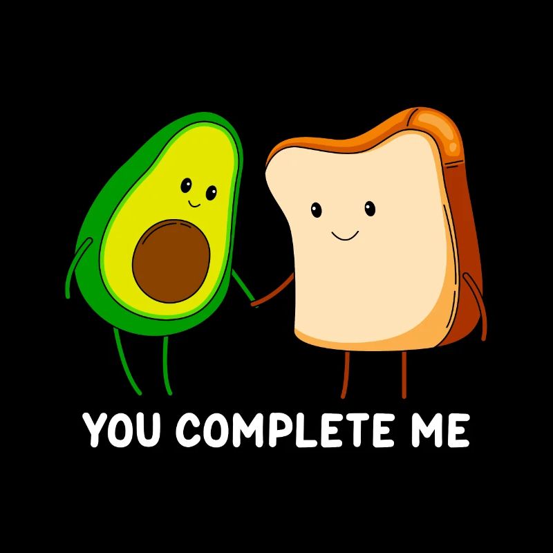 Tu me complète Avocado Love Couples