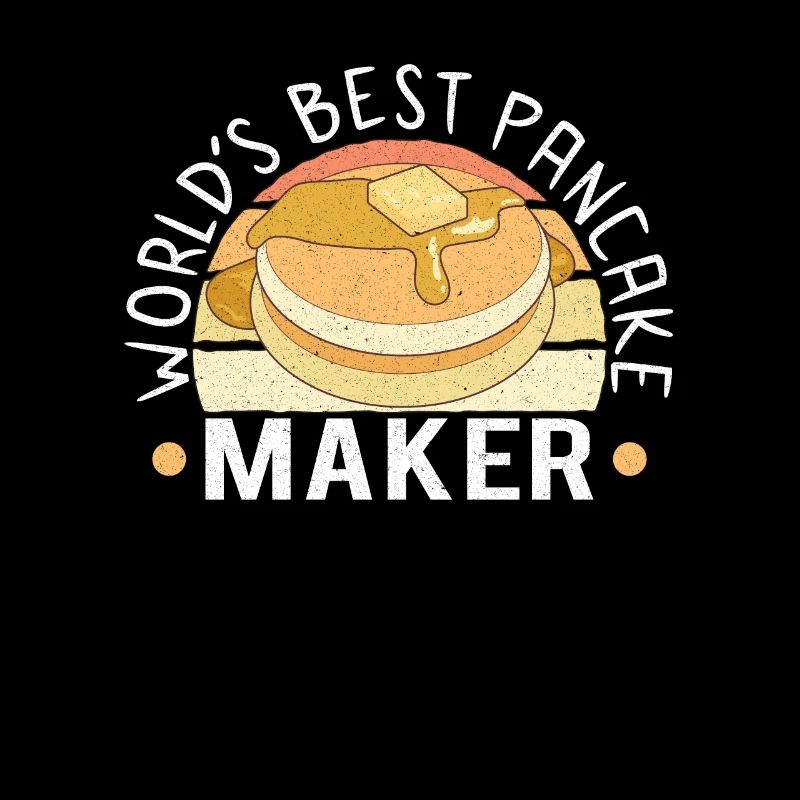 Pancake Maker Pancake Lover Funny Waffle