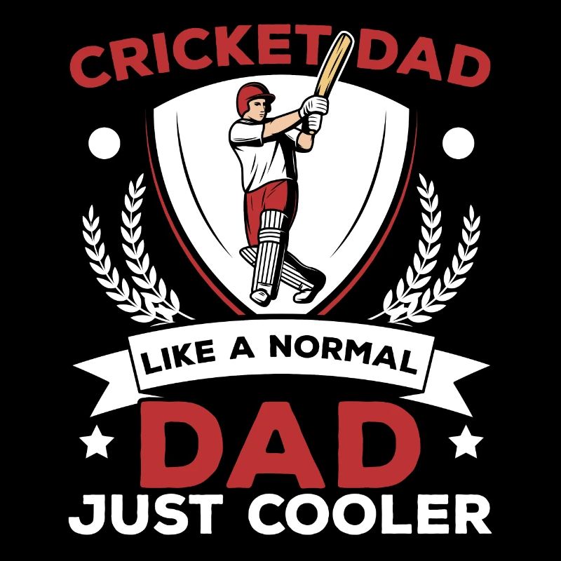 Un père de cricket comme un père normal juste plus cool