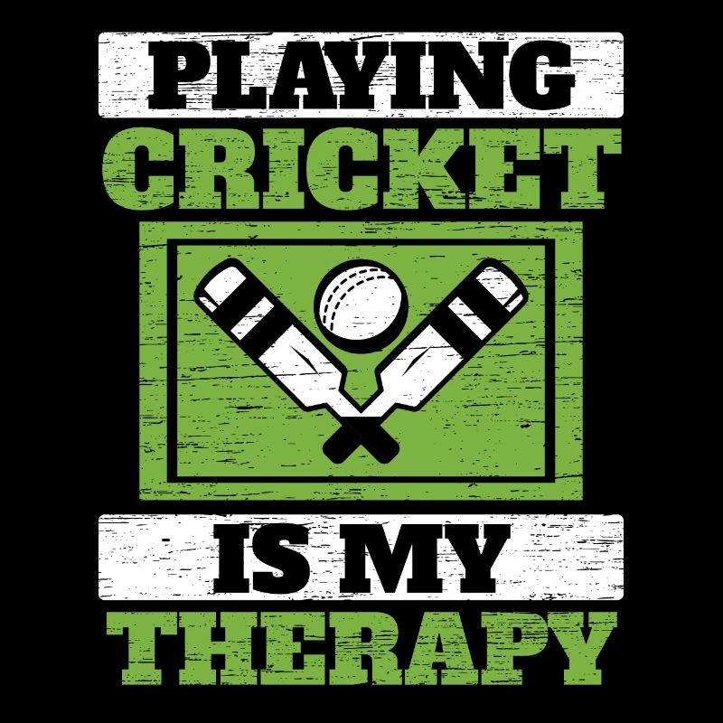 Playing Cricket Is My Therapy Cricket Player