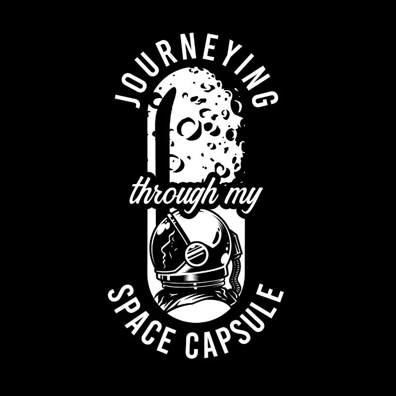 Space Capsule Science Fan Galaxy Astronaut