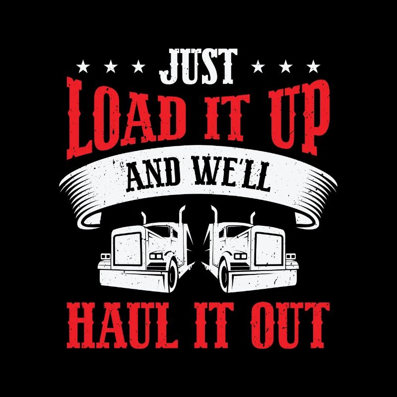 Flatbed Trucker Truck Driver