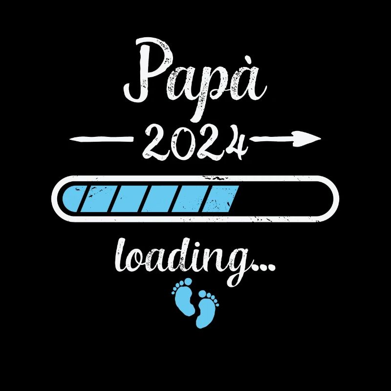 Papá 2024 Loading Schwangerschaft Papa Vater