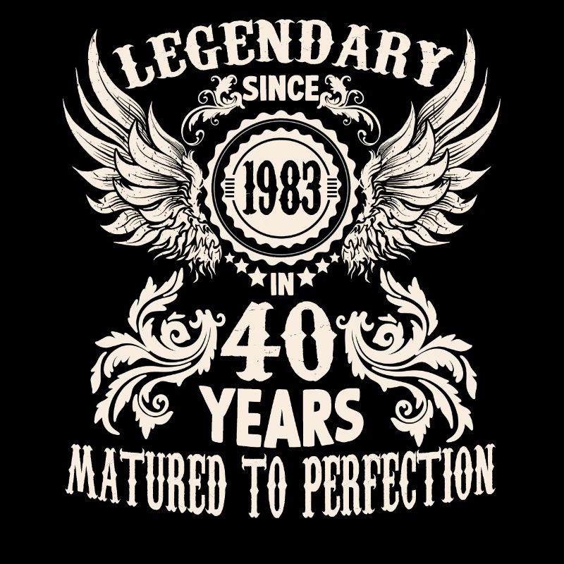 Une légende devient une chemise d’anniversaire de 40 ans pour un