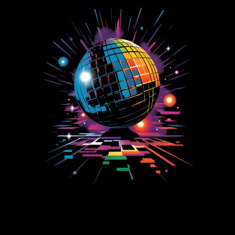 Couleurs de balle disco