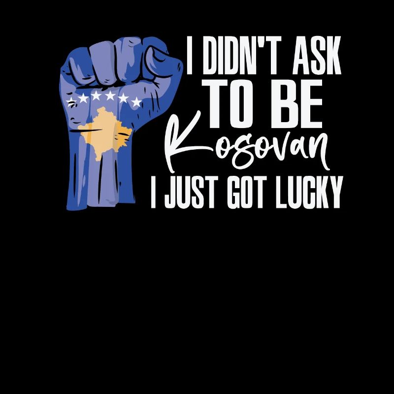 Fierté kosovare Drapeau kosova cultivé
