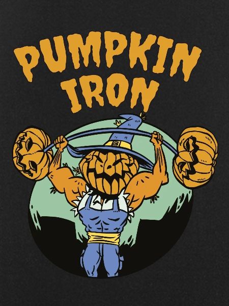 Pumpkin Iron - Halloween pun