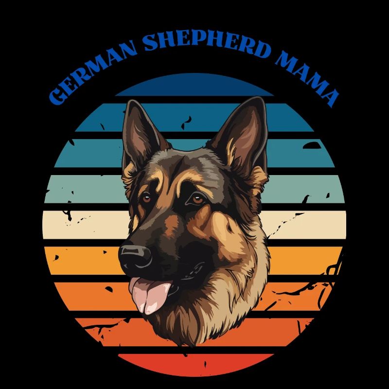 German Shepherd Mama