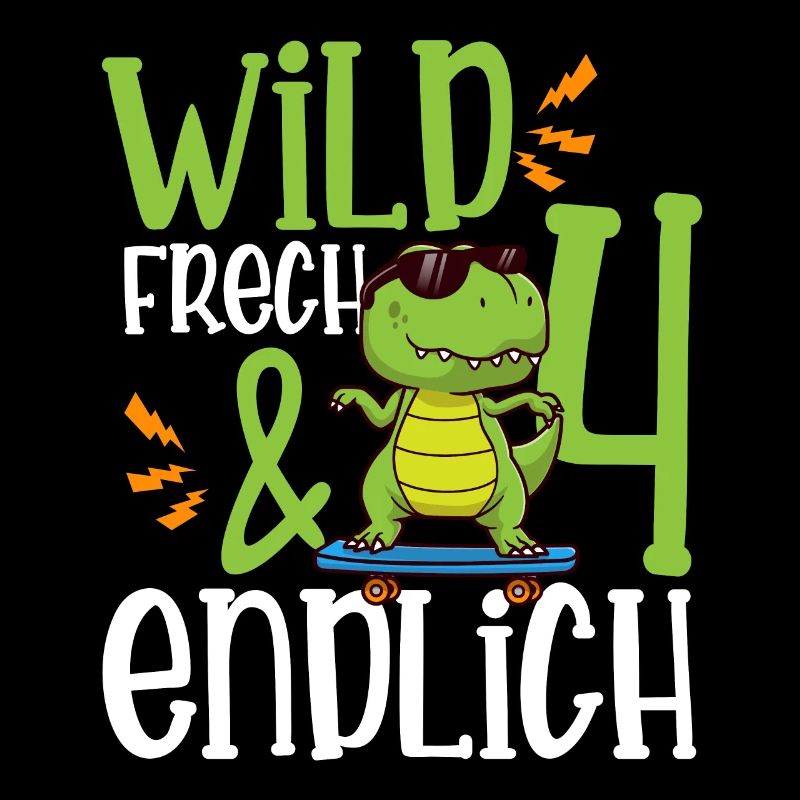 Wild Frech & endlich 4 vierter Geburtstag